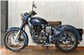 This Royal Enfield Squadron Blue Despatch is the second bike available to Indian buyers.